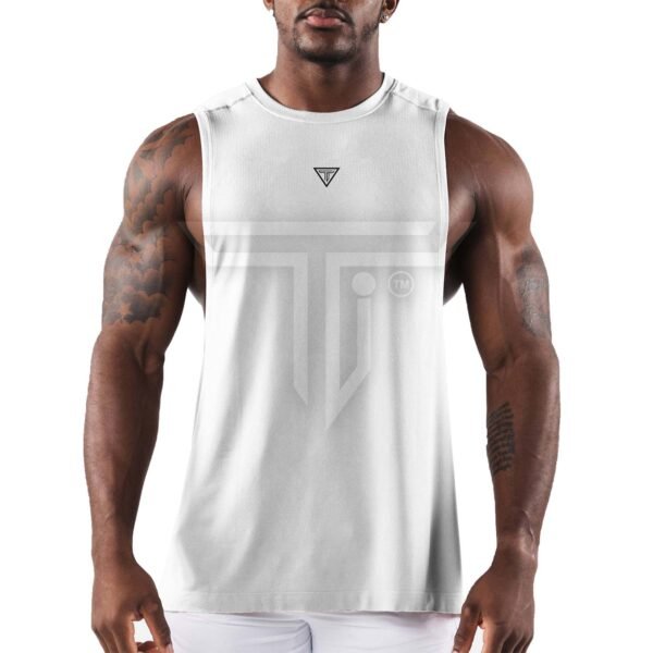 Custom Sleeveless Shirts for Gym, Running, & Outdoor Training