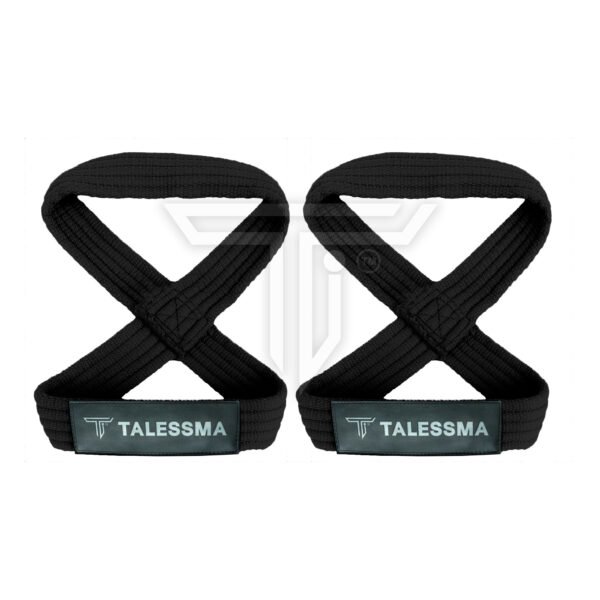 Customizable Figure 8 Straps for Secure Grip & Heavy Lifting Support