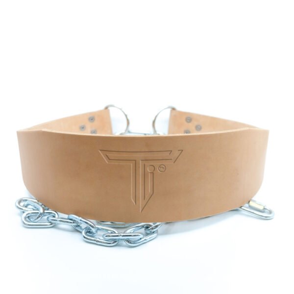 Leather Dip Belt for Added Weight & Enhanced Strength Training