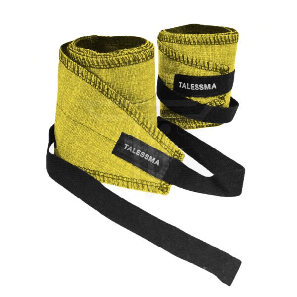 Customizable Strength Wraps for Maximum Wrist Support in Heavy Lifting"