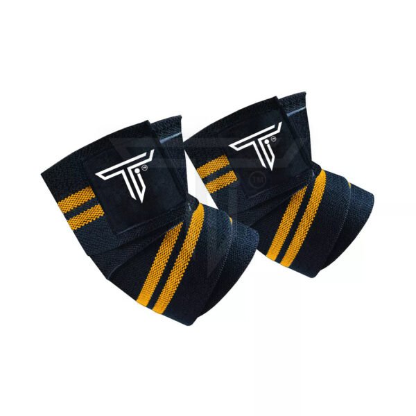 Customizable Elbow Wraps for Joint Support & Improved Lifting Form
