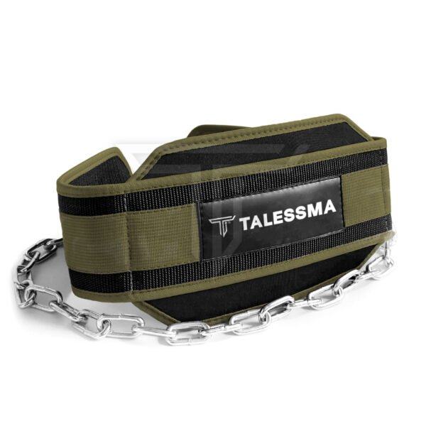 Personalized Dip Belt for Added Resistance in Dips & Pull-Ups