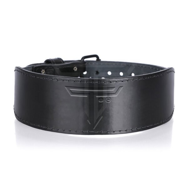 Customizable Leather Weightlifting Belt for Maximum Back Support & Comfort